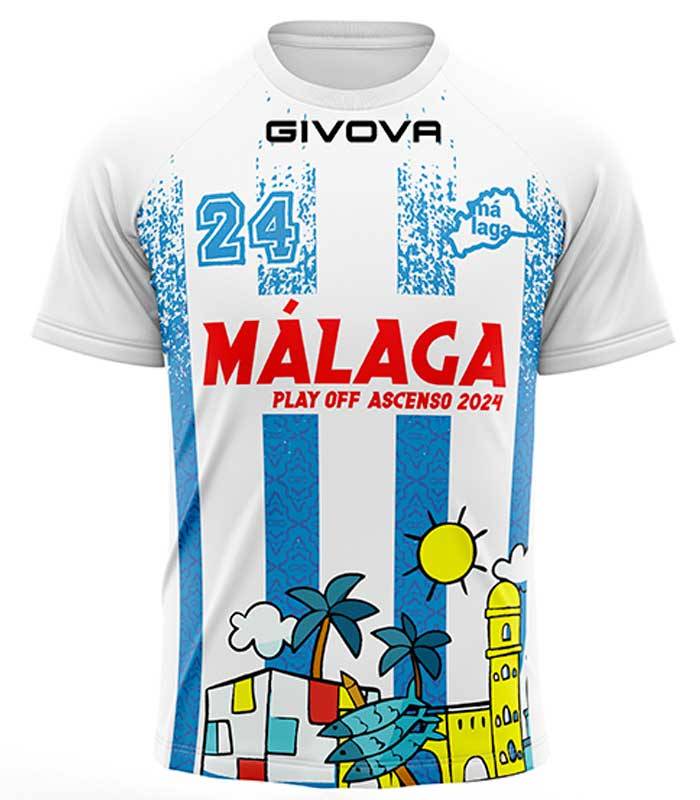 Camiseta Málaga Playoff