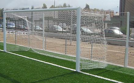 Juego Redes Fútbol 7 3mm Linea Premium Tipo Cajón