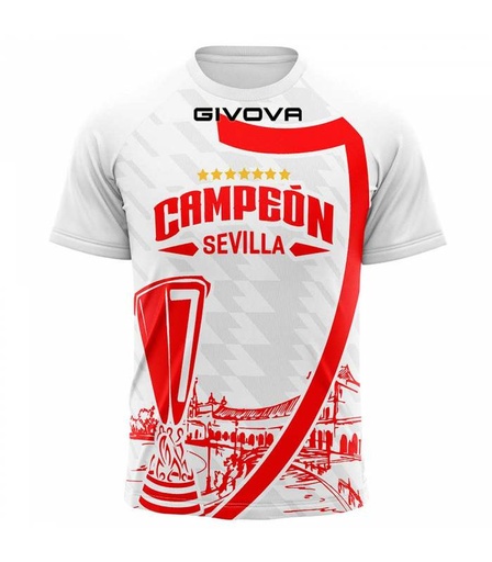 [CAMF0017] Camiseta Sevilla Campeones